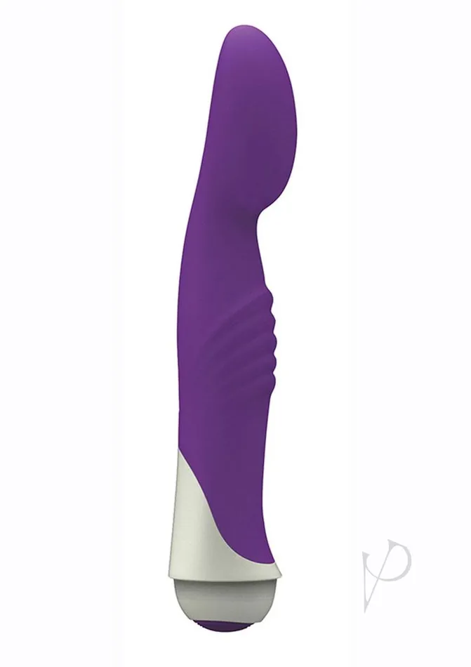 Vibrators Gossip Jenny 7 Function GSpot Silicone Vibrator Purple Gossip