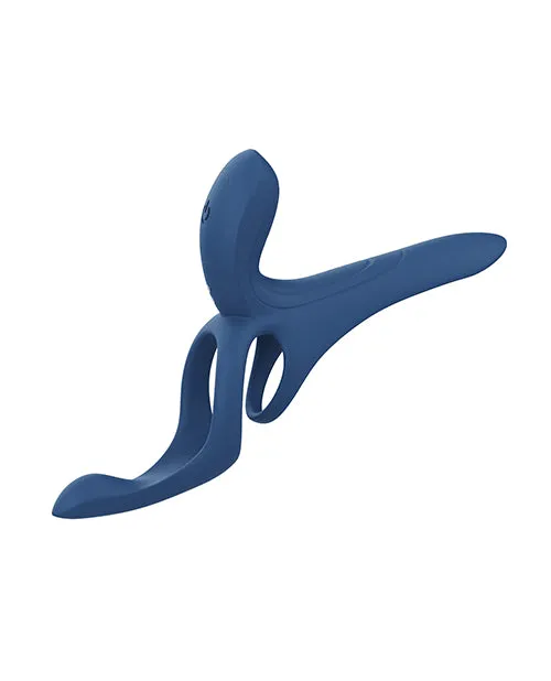 Vibrators Honey Play Box Pleasure Pivot App Control Rechargeable Silicone Couples Vibrator Blue Vibrators Honey Play Box Pleasure Pivot App Control Rechargeable Silicone Couples Vibrator Blue