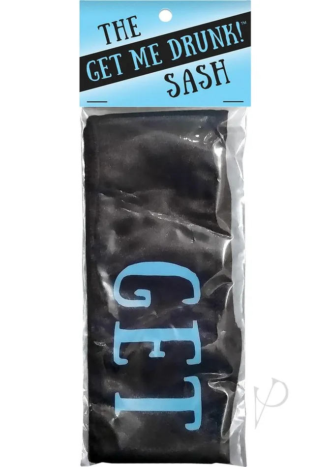 Vibrators Kheper Games Get Me Drunk Sash Black And Blue
