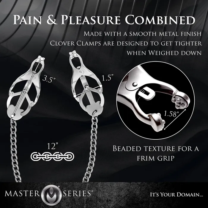 Vibrators Master Series Japanese Clover Clamps