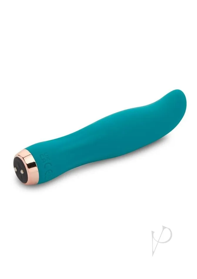 Vibrators Nu Sensuelle Bella Velvet Touch with Turbo Rechargeable Silicone Vibrator GreenRose Gold Nu Sensuelle