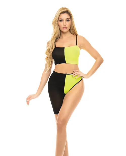 Vibrators Pink Lipstick Block You Out Bandeau Bottom BlackYellow OS Pink Lipstick Vibrators Pink Lipstick Block You Out Bandeau Bottom BlackYellow OS Pink Lipstick
