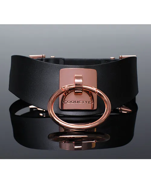 Vibrators Pleasure Collection Adjustable Collar BlackRose Gold Coquette Pleasure Collection Vibrators Pleasure Collection Adjustable Collar BlackRose Gold Coquette Pleasure Collection