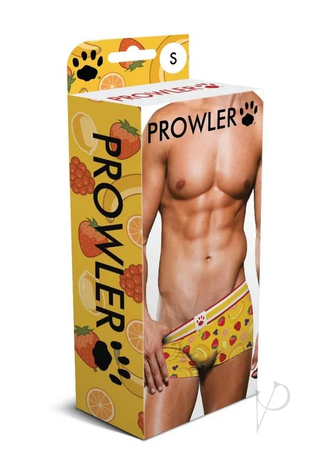 Vibrators Prowler Prowler Fruits Trunk XXLarge Yellow