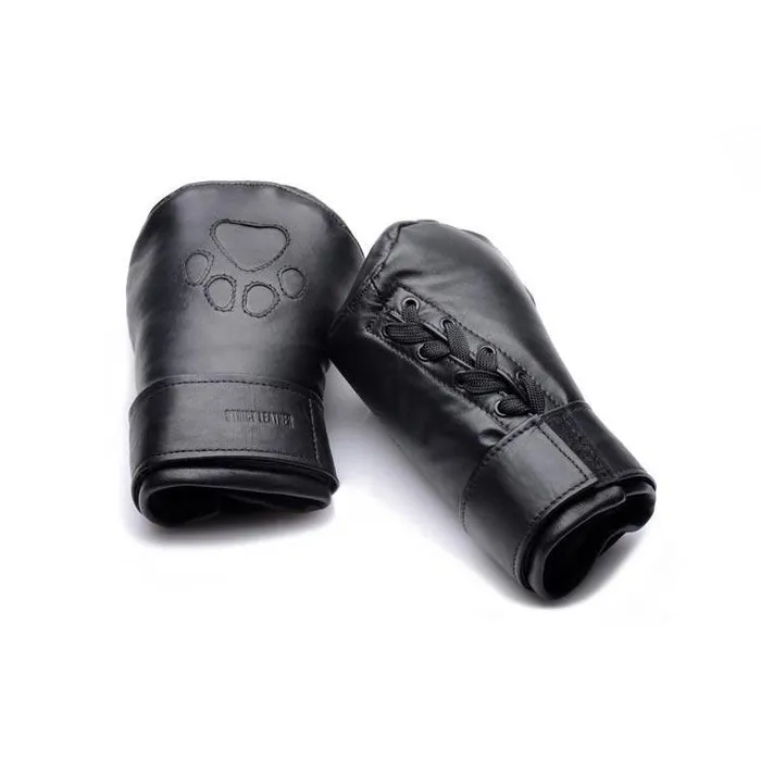 Vibrators Strict Leather Padded Puppy Mitts