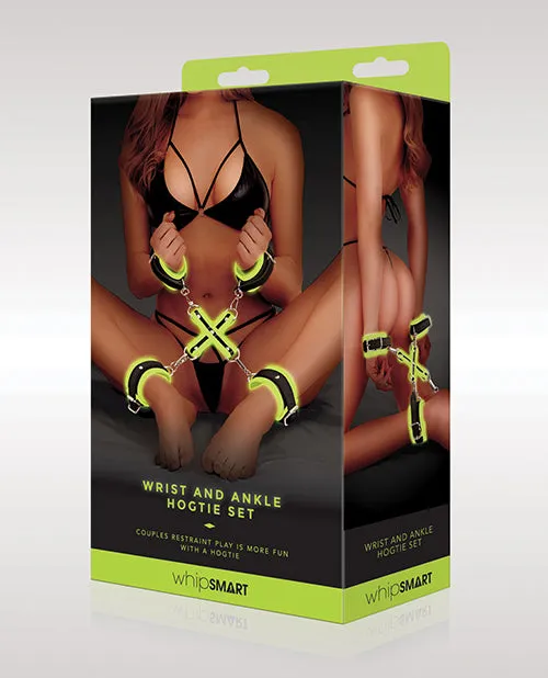 WhipSmart Glow in the Dark Wrist and Ankle Hogtie Set Whipsmart Dildos