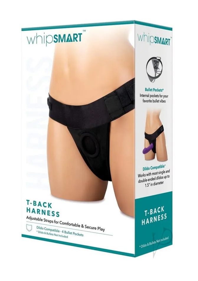 WhipSmart TBack Harness Plus Size Black Whipsmart Plus Size