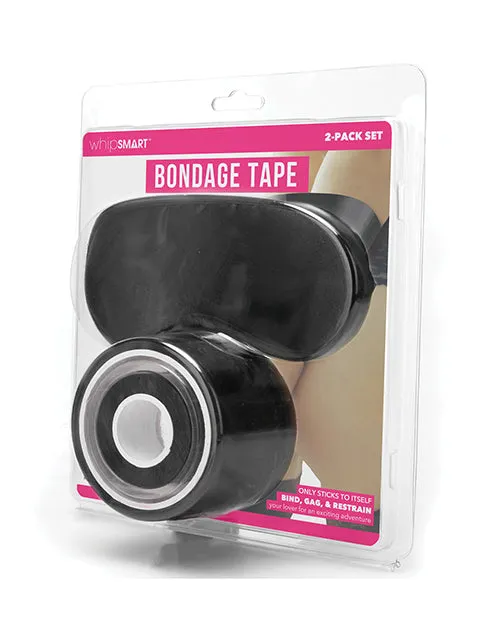 Whipsmart Whipsmart Bondage Tape 100ft Black Anal Whipsmart Whipsmart Bondage Tape 100ft Black Anal