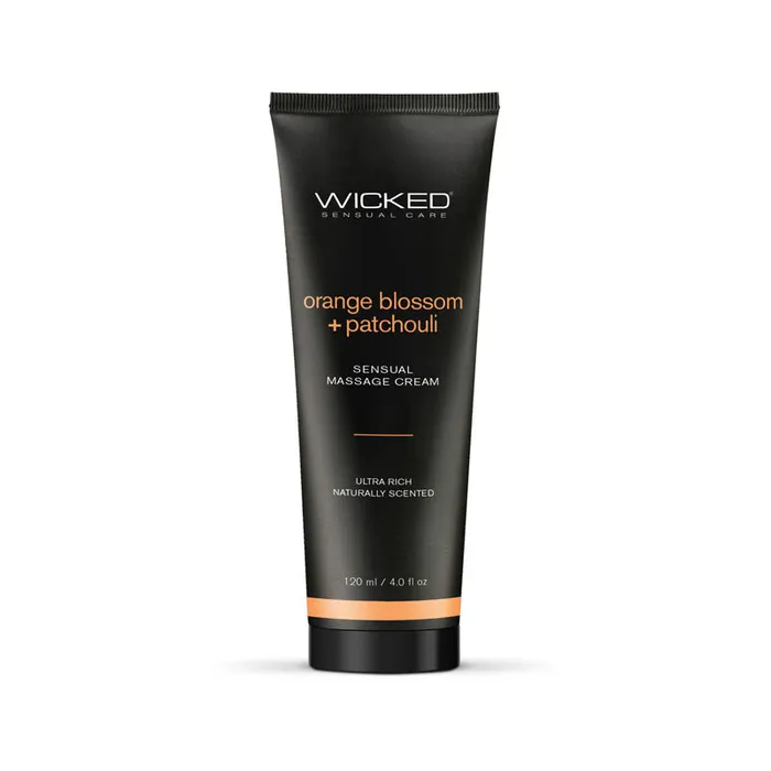 Wicked Orange Blossom Patchouli Sensual Massage Cream 120ml Wicked Couples Wicked Orange Blossom Patchouli Sensual Massage Cream 120ml Wicked Couples