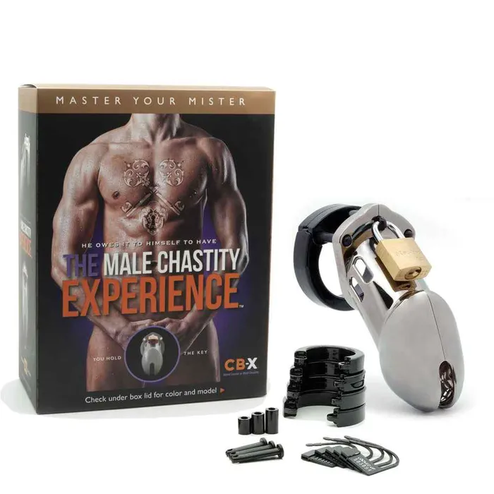 Wild Night Fantasies Male Sex Toys CB6000 Male Chastity Cock Cage Kit