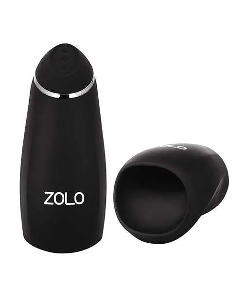 ZOLO Stickshift Squeezable Vibrating and Thrusting Rechargeable Male Stimulator BlackSilver Zolo Anal ZOLO Stickshift Squeezable Vibrating and Thrusting Rechargeable Male Stimulator BlackSilver Zolo Anal