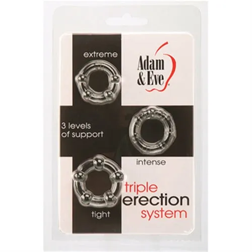 Adam and Eve Female Sex Toys Adam and Eve Triple Erection System