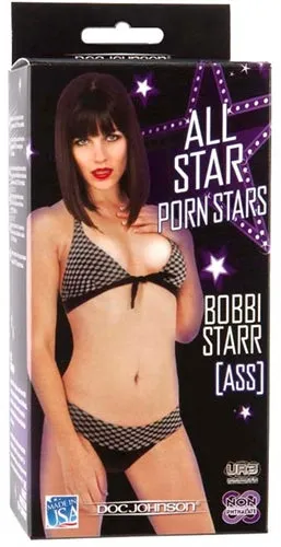 Anal Doc Johnson All Star Porn Stars Bobbi Star Ass White