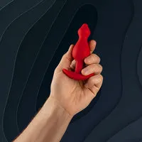 Anal Forto F78 POINTEE 100 SILICONE PLUG RED Anal Forto F78 POINTEE 100 SILICONE PLUG RED