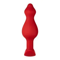 Anal Forto F78 POINTEE 100 SILICONE PLUG RED Anal Forto F78 POINTEE 100 SILICONE PLUG RED