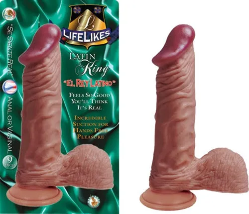 Anal Lifelike Latin King 9 Inch Nasstoys