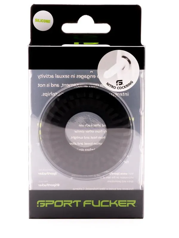 Anal Nitro Ring Black Sport Fucker Anal Nitro Ring Black Sport Fucker