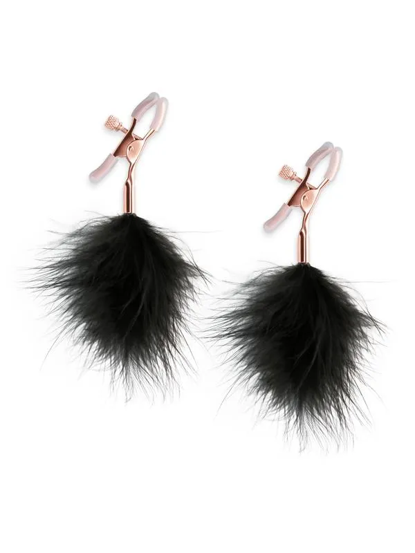 Anal NS Novelties Bound Nipple Clamps F1 Black