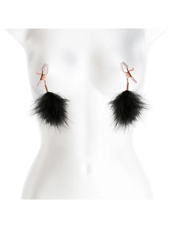 Anal NS Novelties Bound Nipple Clamps F1 Black Anal NS Novelties Bound Nipple Clamps F1 Black