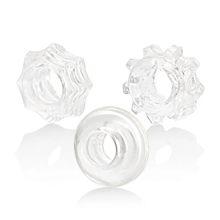 Anal Reversible Ring Set Clear CalExotics