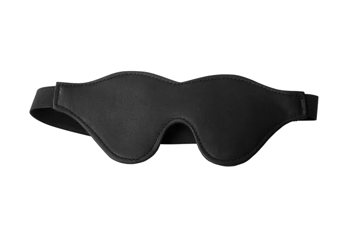 Anal XR Brands Strict Black Fleece Lined Blindfold