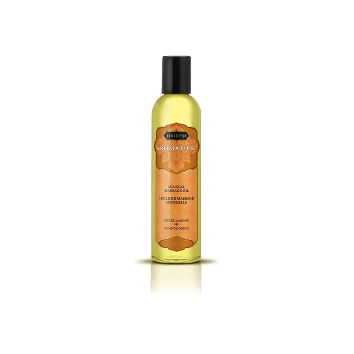 Aromatics Massage Oil Sweet Almond 2 Fl Oz Kama Sutra Couples