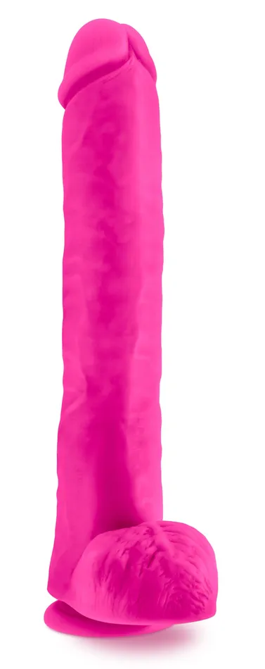 Au Naturel Bold Daddy 14 Inch Dildo Pink Blush Dildos