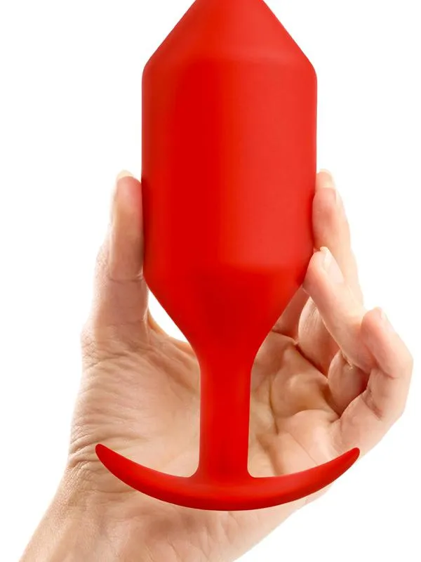 bVibe Snug Plug 6 Red BVibe Anal bVibe Snug Plug 6 Red BVibe Anal