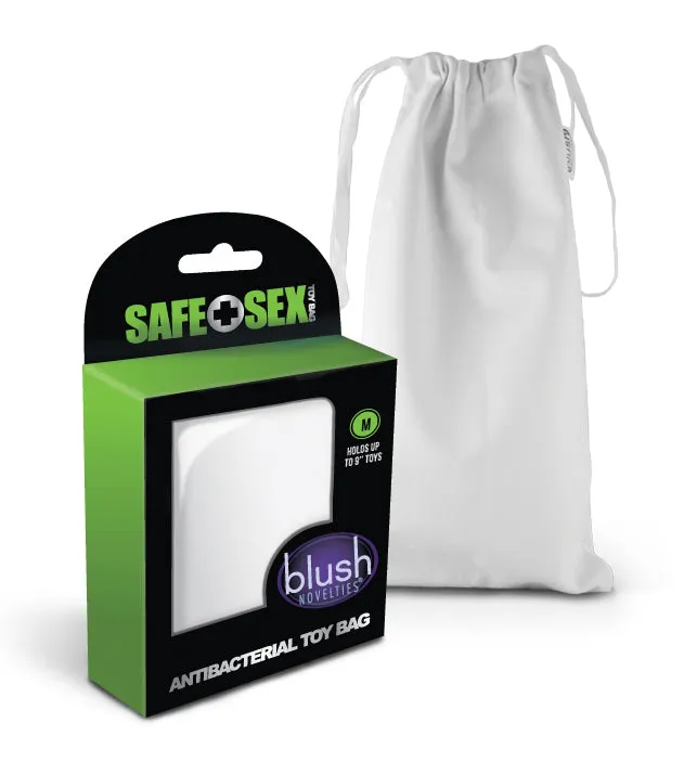 Blush Couples Safe Sex Antibacterial Toy Bag Medium 24 Piece Counter Display