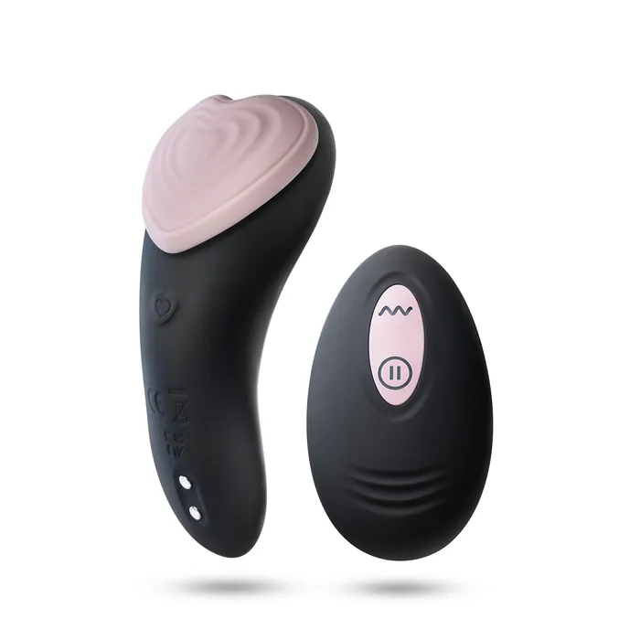 Blush Vibrators Temptasia Heartbeat Panty Vibe With Remote Pink