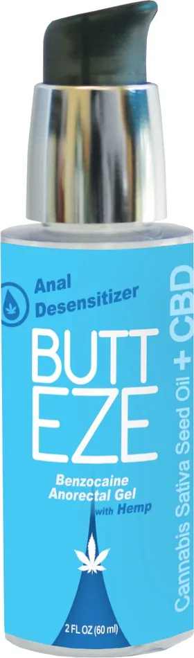 Body Action Anal Butt Eze Anal Desensitizer 2 Fl Oz 60 ml