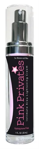 Body Action Vibrators Pink Privates Intimate Area Lightening Cream 1 Oz