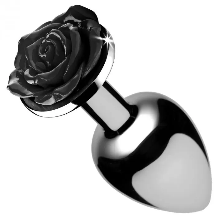 Booty Sparks Black Rose Anal Plug Large XR Brands Anal