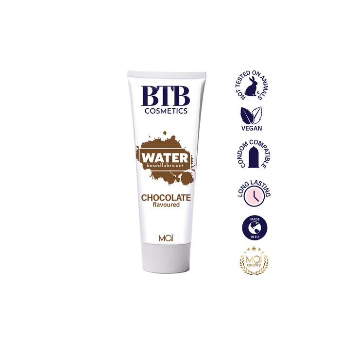 BTB Chocolate Flavoured Water Based Lubricant 100ml Mai Cosmetics Lubricants BTB Chocolate Flavoured Water Based Lubricant 100ml Mai Cosmetics Lubricants