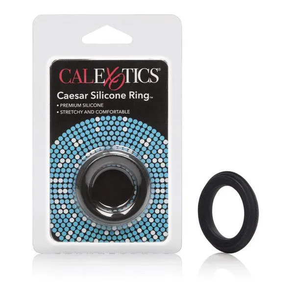 CalExotics Anal Caesar Silicone Ring Black
