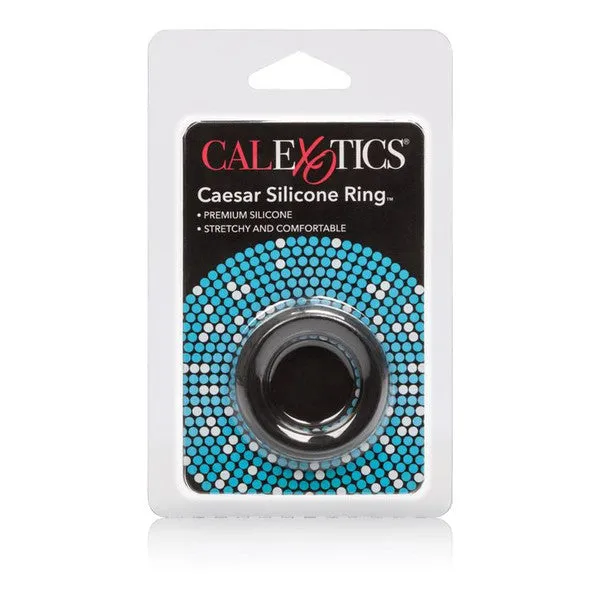 CalExotics Anal Caesar Silicone Ring Black