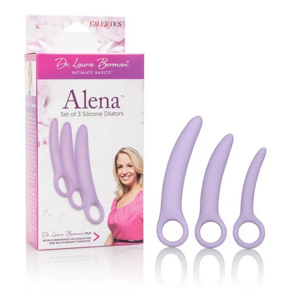 CalExotics Anal Dr Laura Berman Alena Set of 3 Silicone Dilators