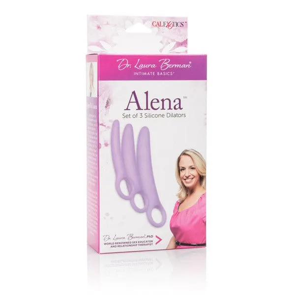 CalExotics Anal Dr Laura Berman Alena Set of 3 Silicone Dilators
