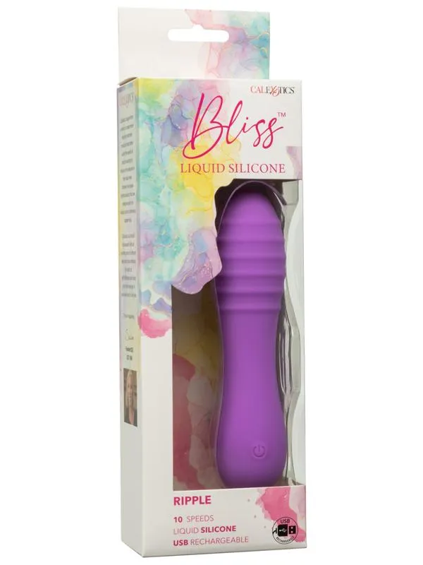 CalExotics Female Sex Toys Bliss Liquid Silicone Ripple CalExotics Female Sex Toys Bliss Liquid Silicone Ripple