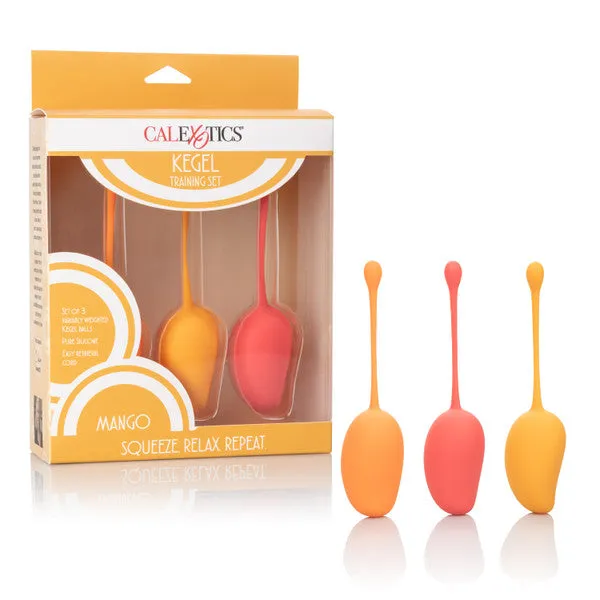 CalExotics Female Sex Toys Kegel Training Set Mango