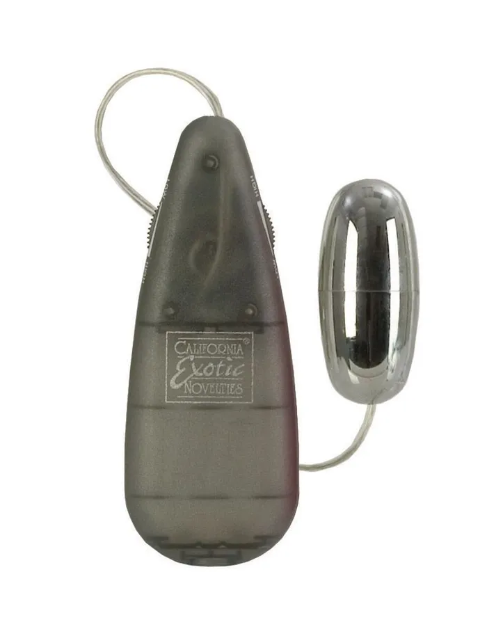 CalExotics Female Sex Toys Teardrop Bullet Gray Bulk