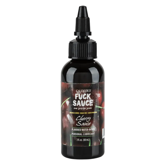 CalExotics Lubricants Fuck Sauce Flavored WaterBased Personal Lubricant Cherry 2 Fl Oz CalExotics Lubricants Fuck Sauce Flavored WaterBased Personal Lubricant Cherry 2 Fl Oz