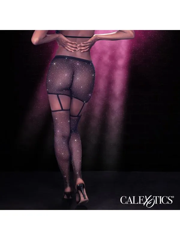 CalExotics Male Sex Toys Radiance One Piece Garter Skirt With Thigh Highs CalExotics Male Sex Toys Radiance One Piece Garter Skirt With Thigh Highs