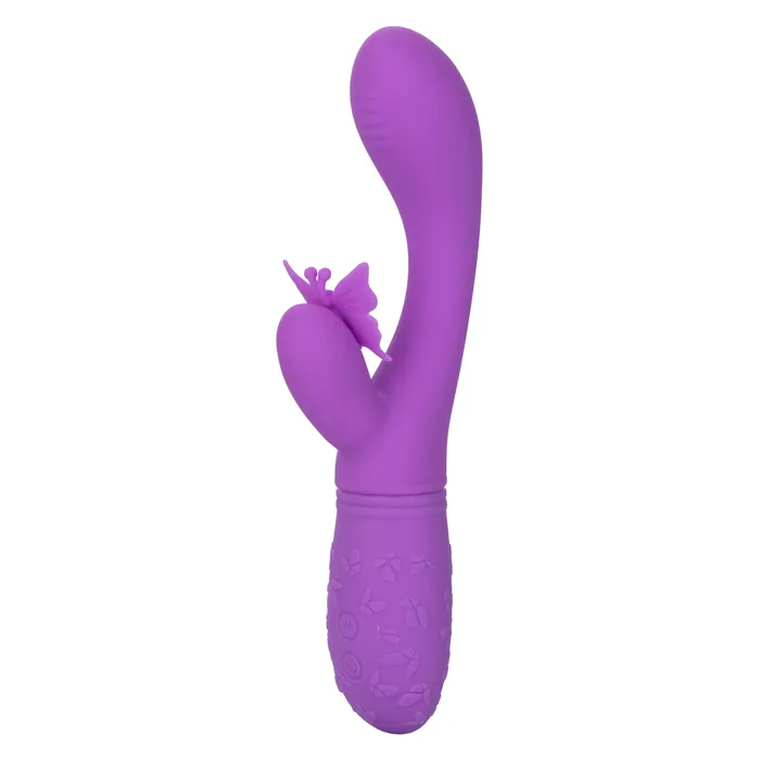 CalExotics Rechargeable Butterfly Kiss Flutter Purple Vibrators