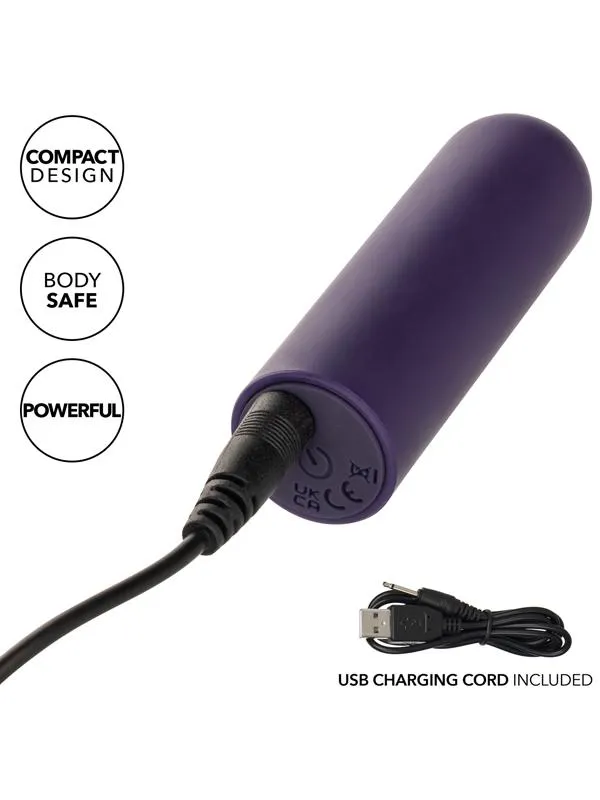 CalExotics Turbo Buzz Rounded Mini Bullet Purple Vibrators CalExotics Turbo Buzz Rounded Mini Bullet Purple Vibrators