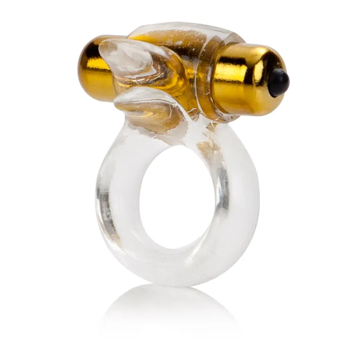 CalExotics Vibrators Extreme Pure Gold Double Trouble Couples Enhancer