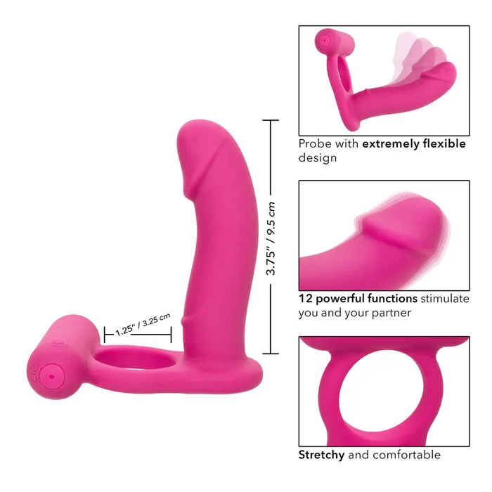 California Exotic Female Sex Toys Silicone Rechargeable Double Diver Stimulator