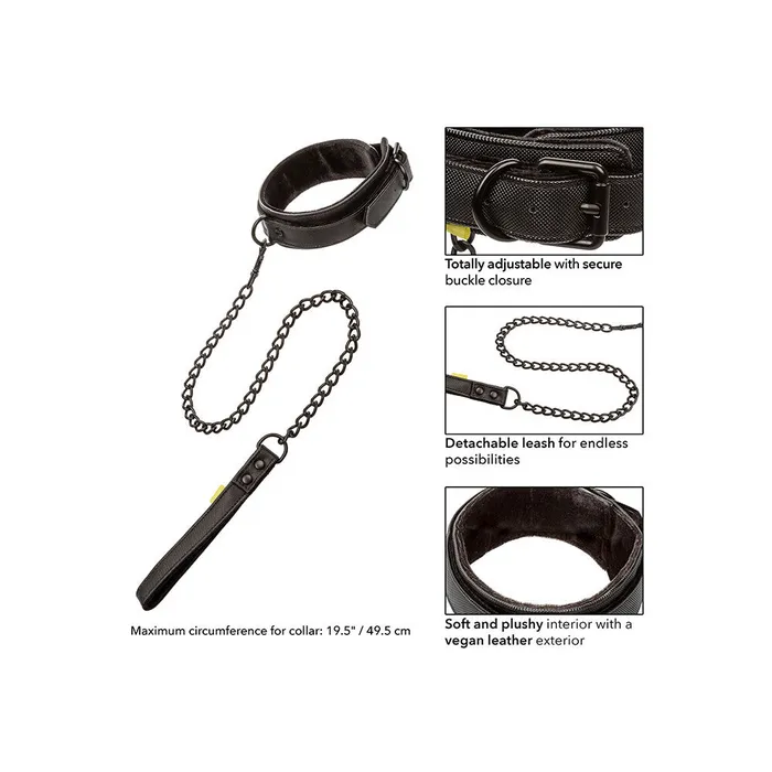 California Exotic Vibrators Boundless Collar and Leash California Exotic Vibrators Boundless Collar and Leash