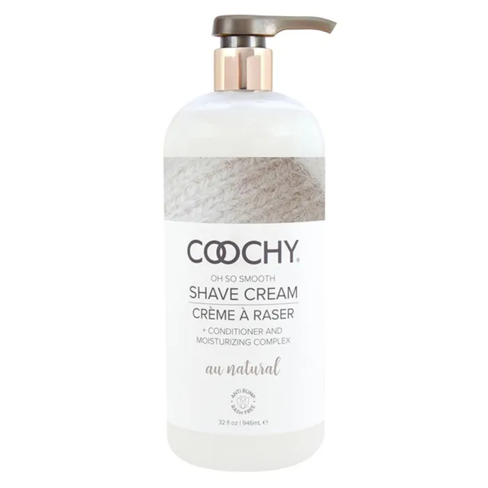 Classic Brands Coochy Shave Cream Au Natural 32 Oz Dildos