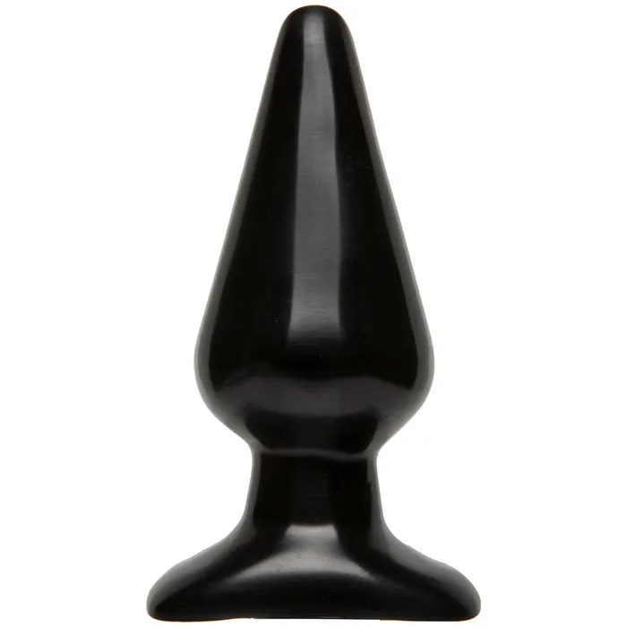 Classic Butt Plug Smooth Large Black Doc Johnson Anal